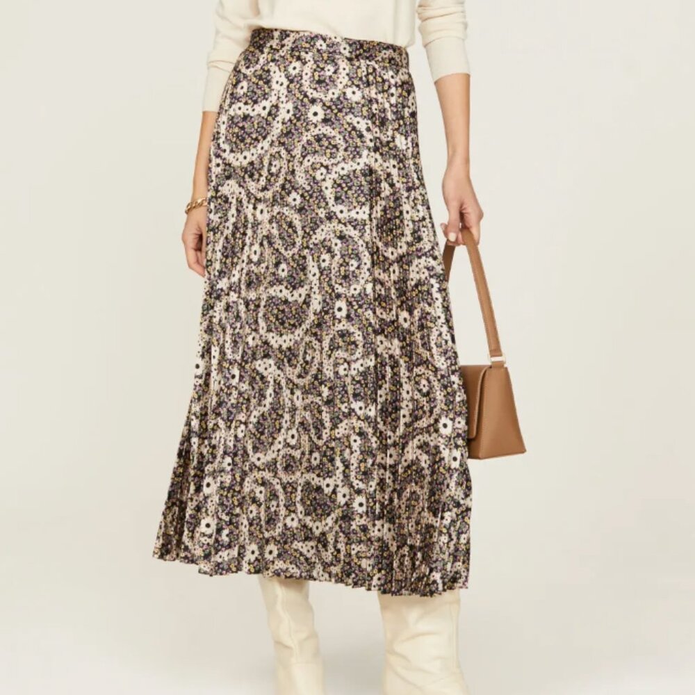 Sandro Indiana Midi Skirt